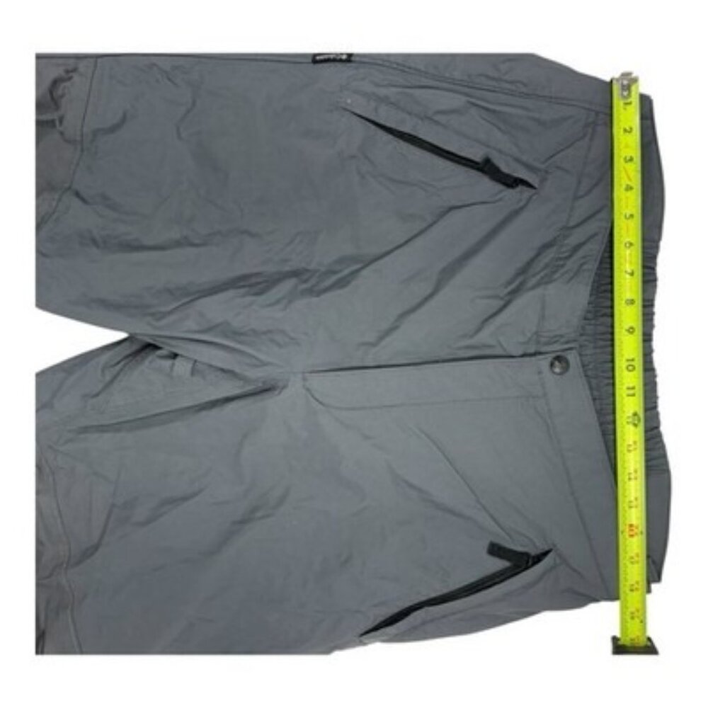 Columbia Omni-Tech Snow Pants Men’s TG Gray Waterproof Ski Full Zip Outdoor - Picture 12 of 16